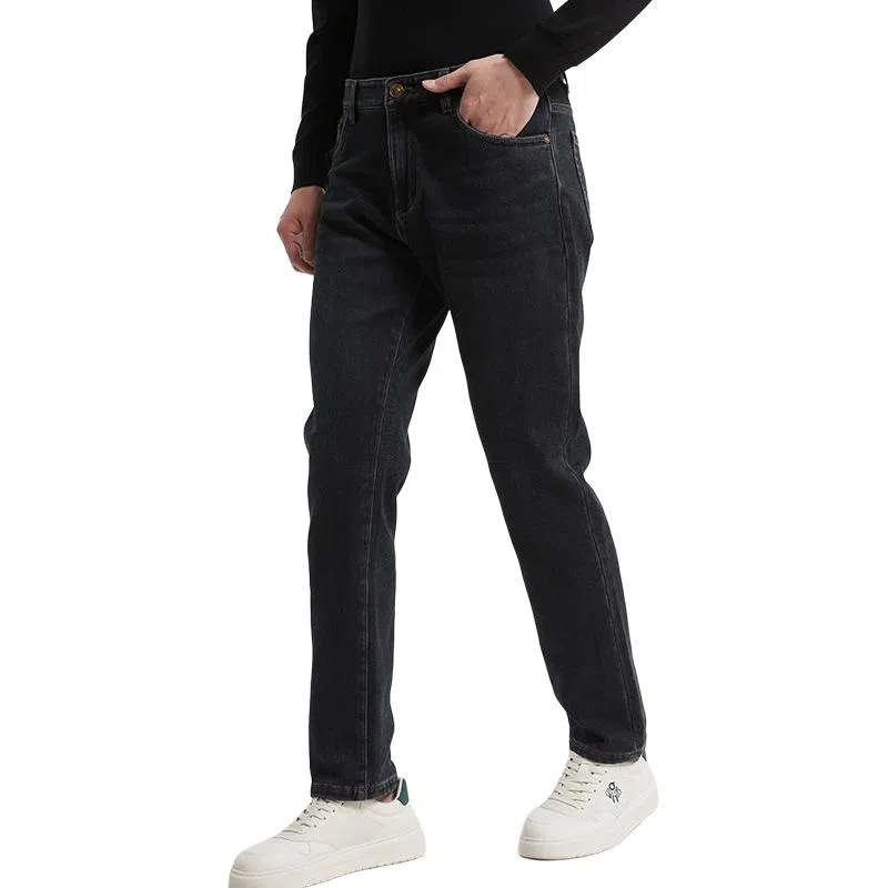 古鲨 轻奢保暖休闲裤牛仔裤 男款