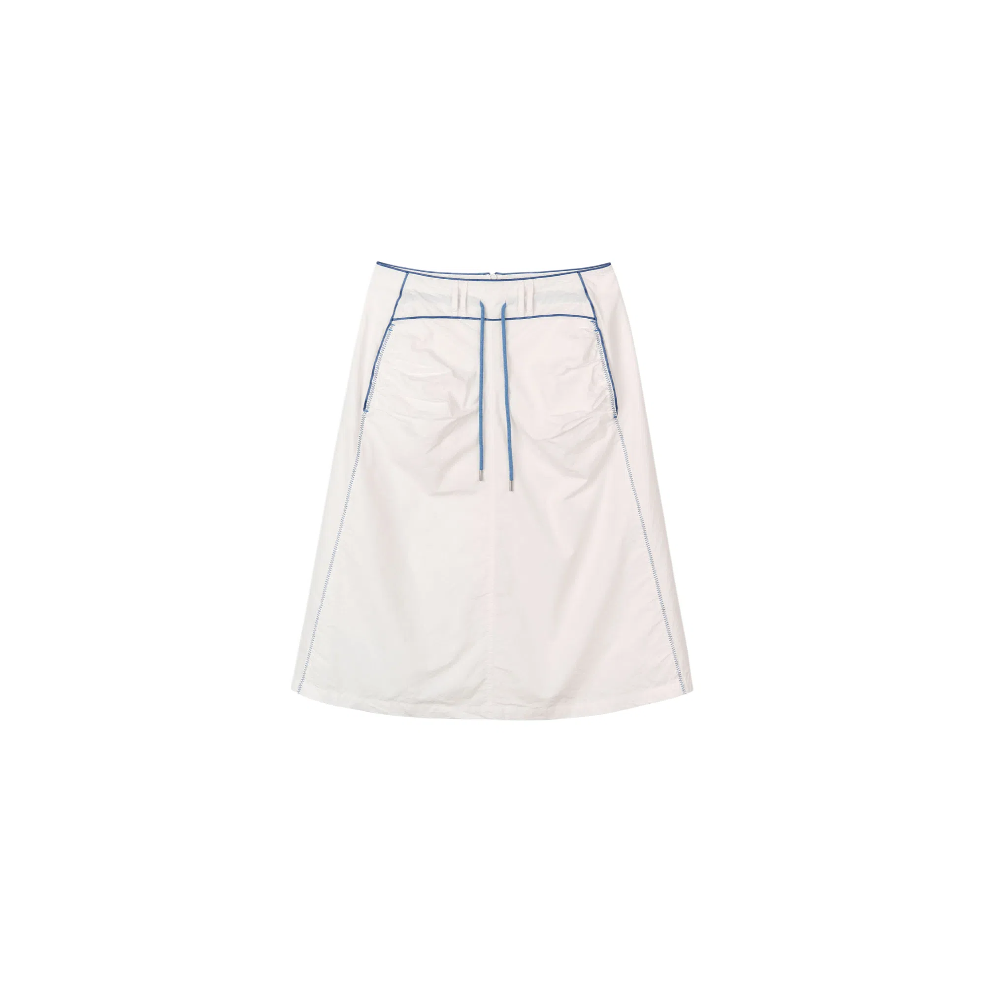 SCULPTOR Shirring Lowrise Midi Skirt