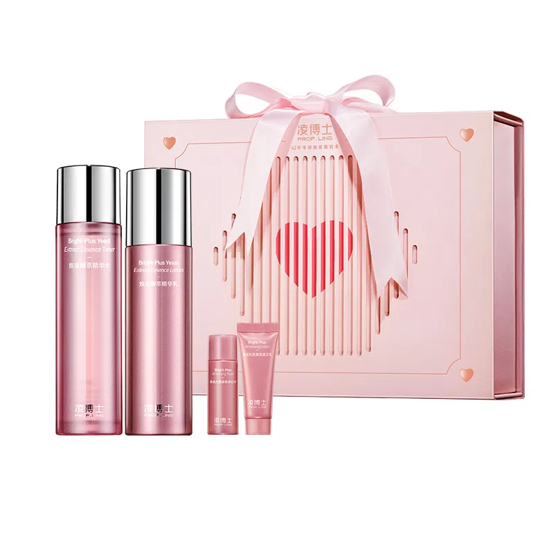 凌博士 告白水乳护肤套装 抗糖舒缓紧致保湿抗氧化 洁面面霜礼盒