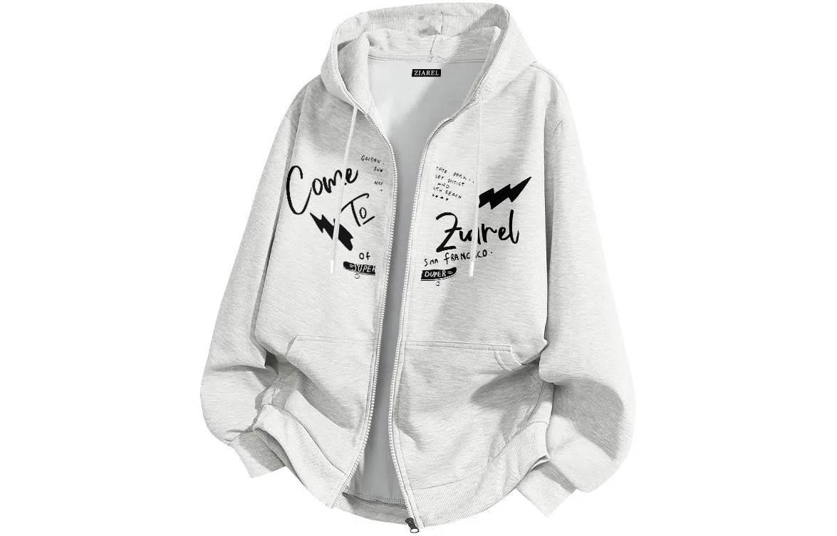 ZIAREL Lightning Logo Hoodie