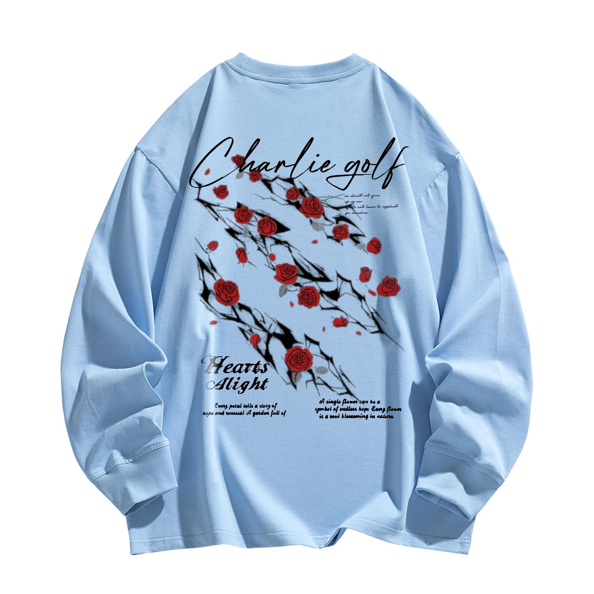 CHARLIE GOLF Rose Claw Long Sleeve Tee