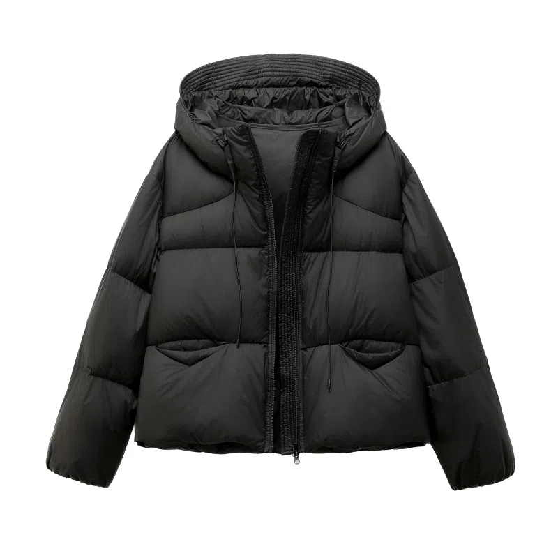 柏黛妃 韩系百搭棉袄加厚时尚设计感棉服 女款