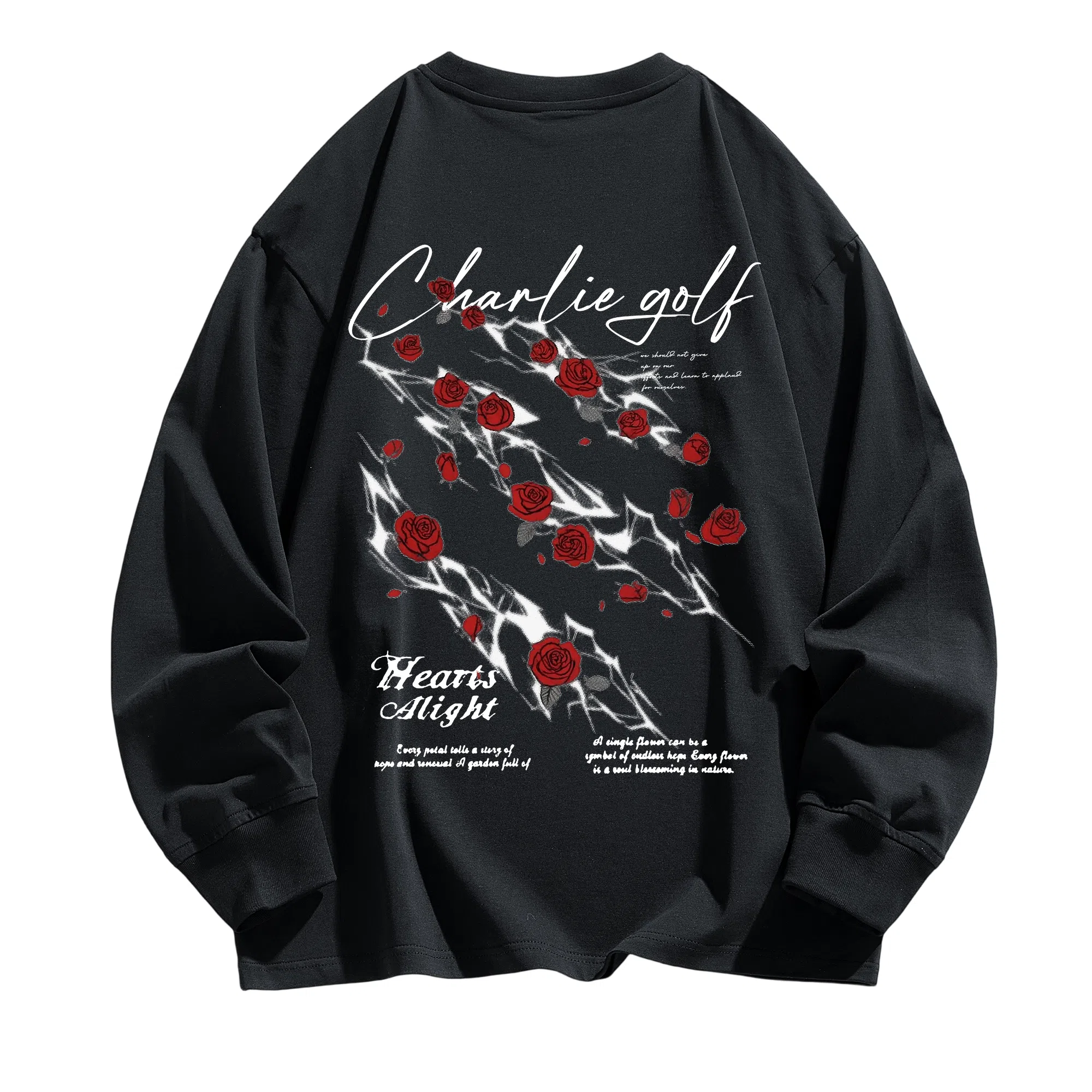 CHARLIE GOLF Rose Claw Long Sleeve Tee