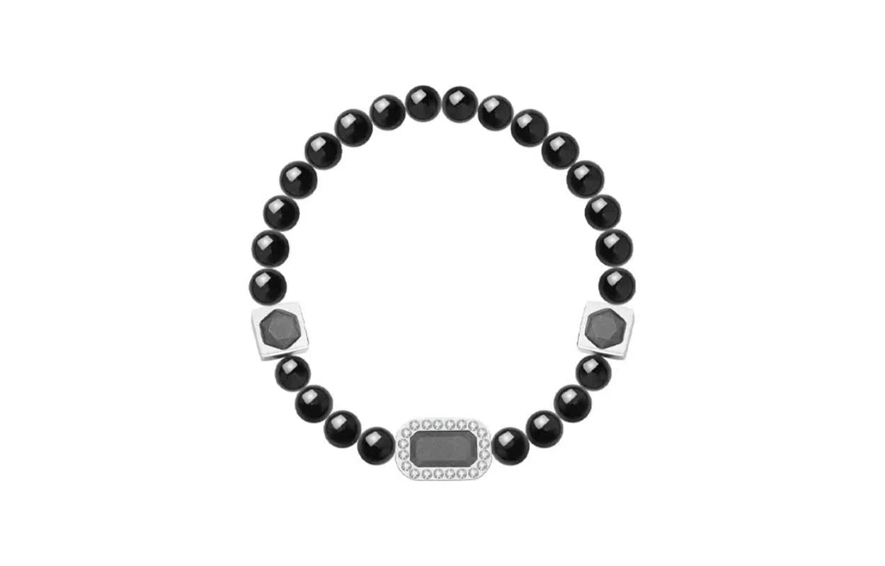 百利金 八方好运 国潮复古新中式平安纳福顺遂如意精致轻奢气质百搭日常通勤小众设计转运珠手饰 虎眼石 手串 男女同款情侣款