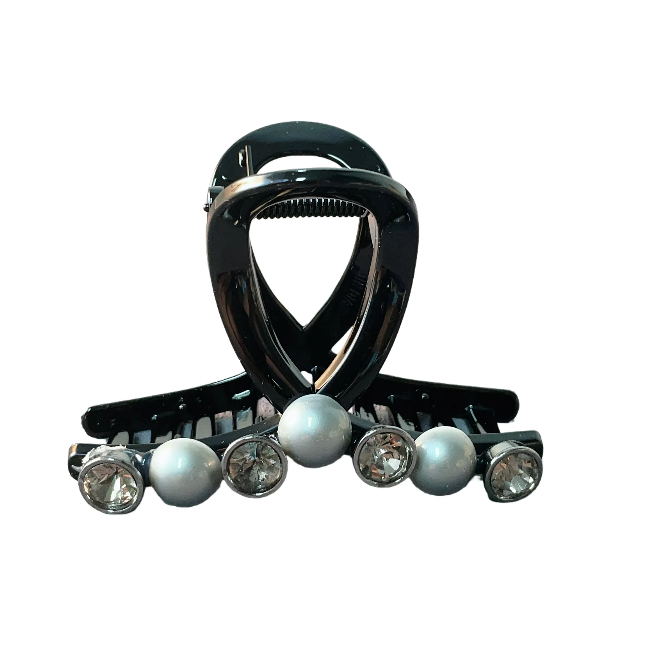 尚先生 气质后脑勺发饰轻便百搭交叉夹子 亚克力 发夹 女款