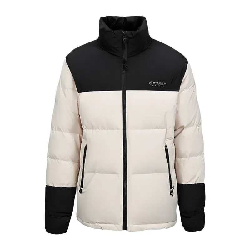 古鲨 拼色户外时尚立领长袖羽绒服 男款