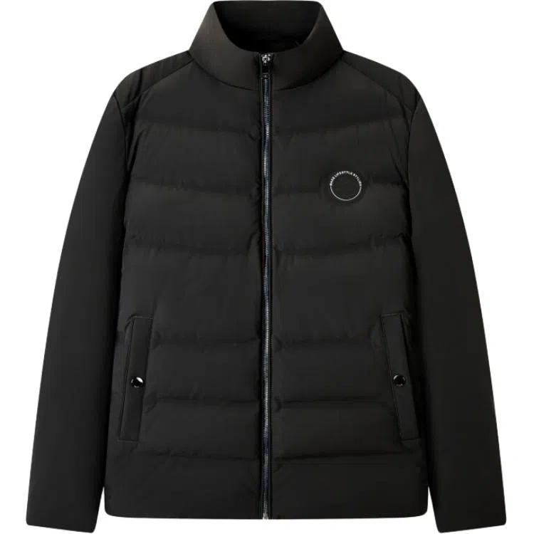 九牧王男裤专家 时尚轻便舒适保暖修身羽绒服 男款