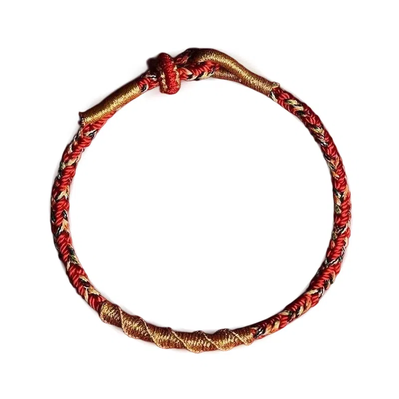 大唐国鼎 十二生肖转运上岸新中式国潮小众设计 诸事顺利时来好运旺事业学业财运 好运 织物 手绳 男女同款情侣款