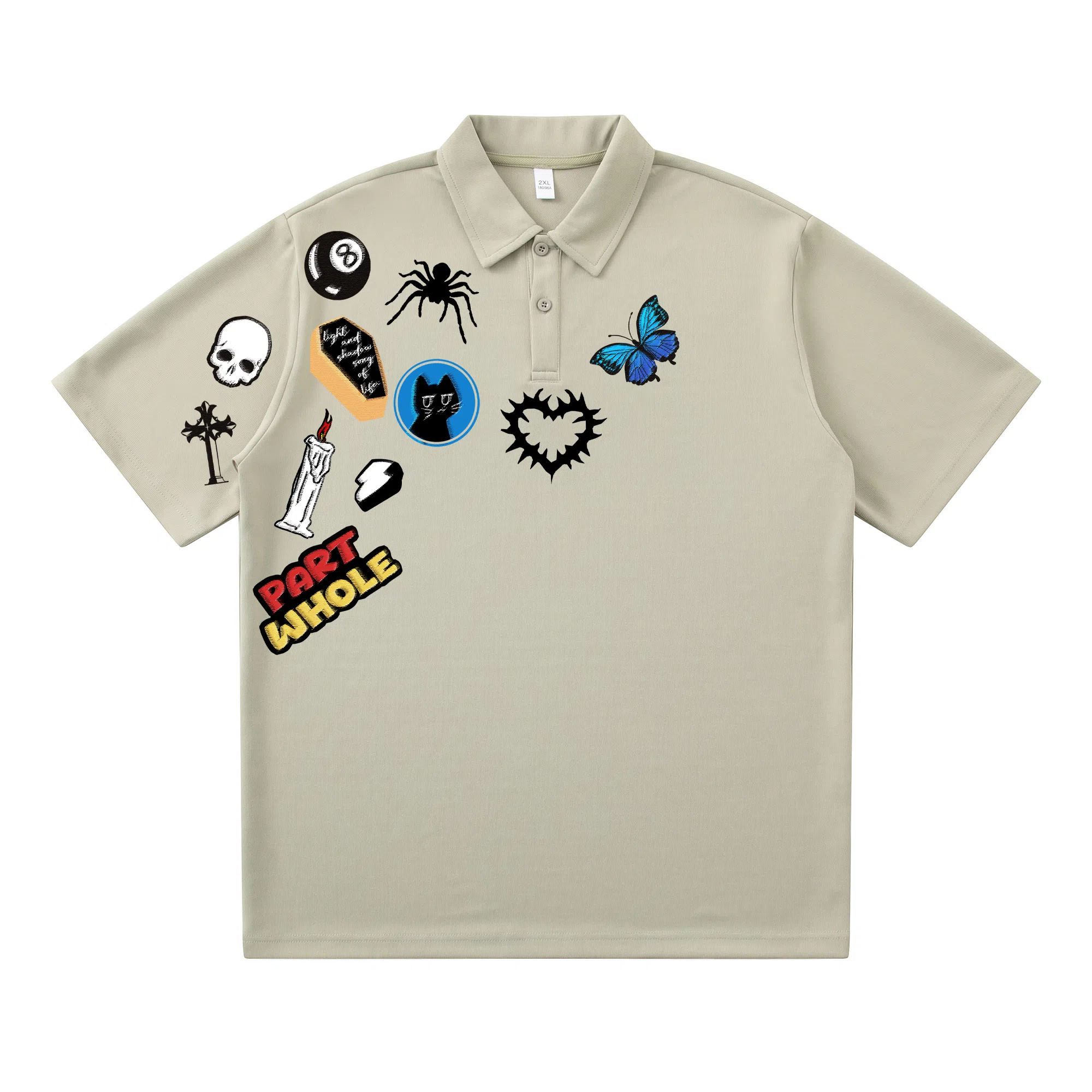 PARTWHOLE cleanfitPolo
