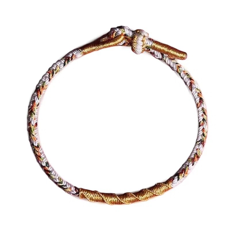 大唐国鼎 十二生肖转运上岸新中式国潮小众设计 诸事顺利时来好运旺事业学业财运 好运 织物 手绳 男女同款情侣款