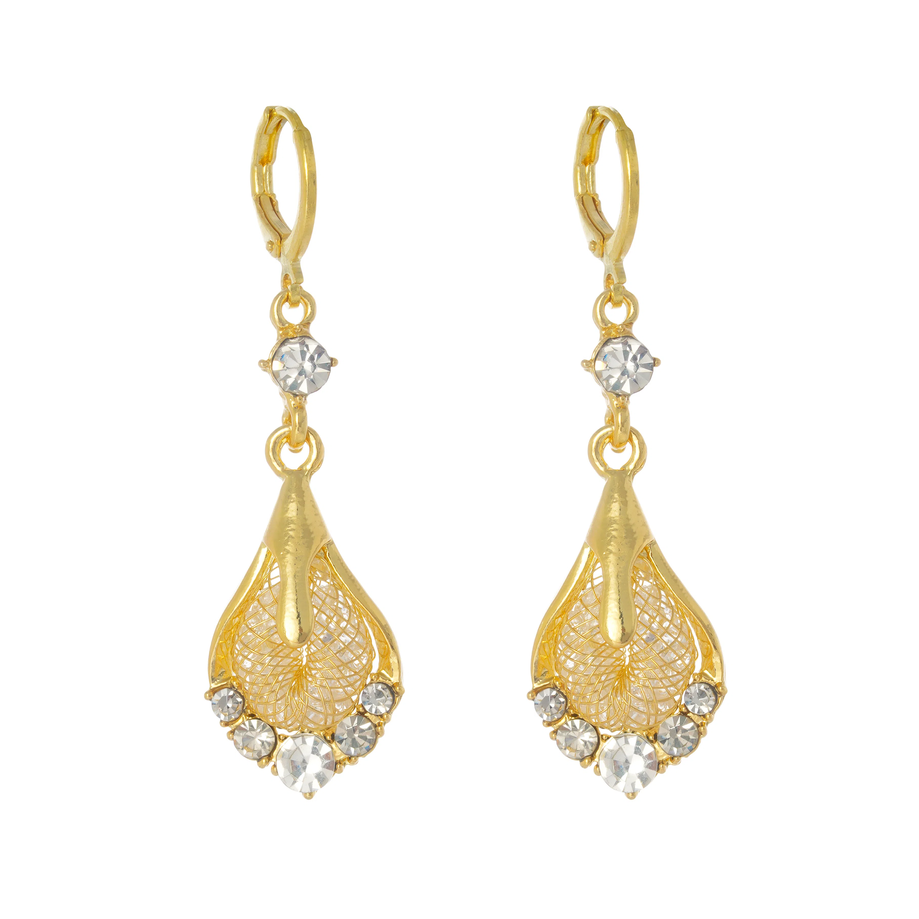 澜耀 日韩 气质文艺极简高级感几何 铜合金 耳环 女款