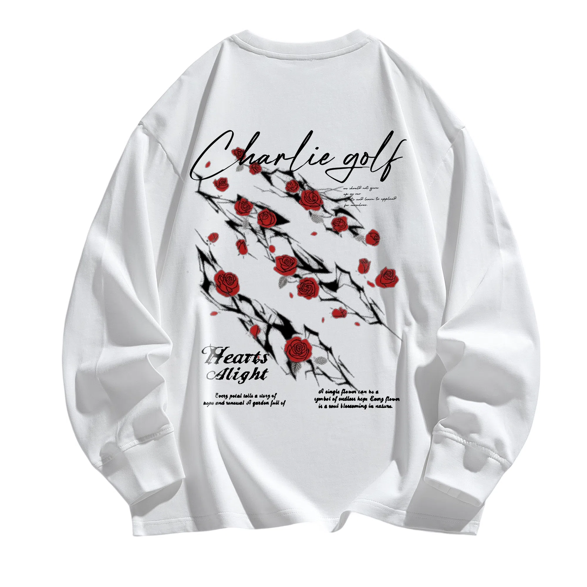CHARLIE GOLF Rose Claw Long Sleeve Tee