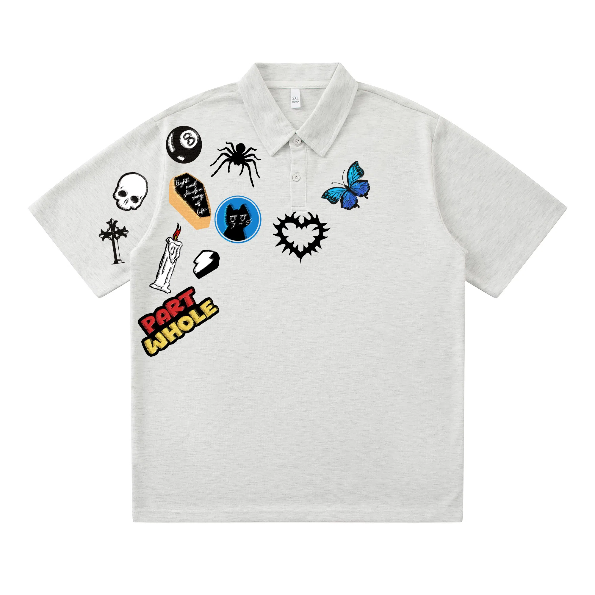 PARTWHOLE cleanfitPolo