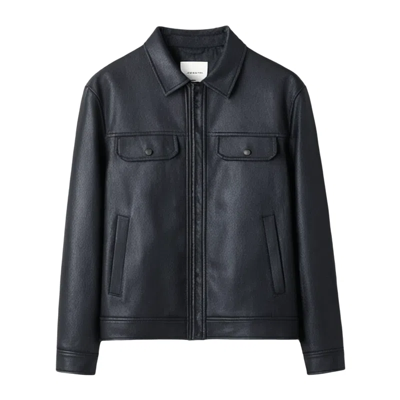 古鲨 时尚氛围保暖翻领羽绒服 男款