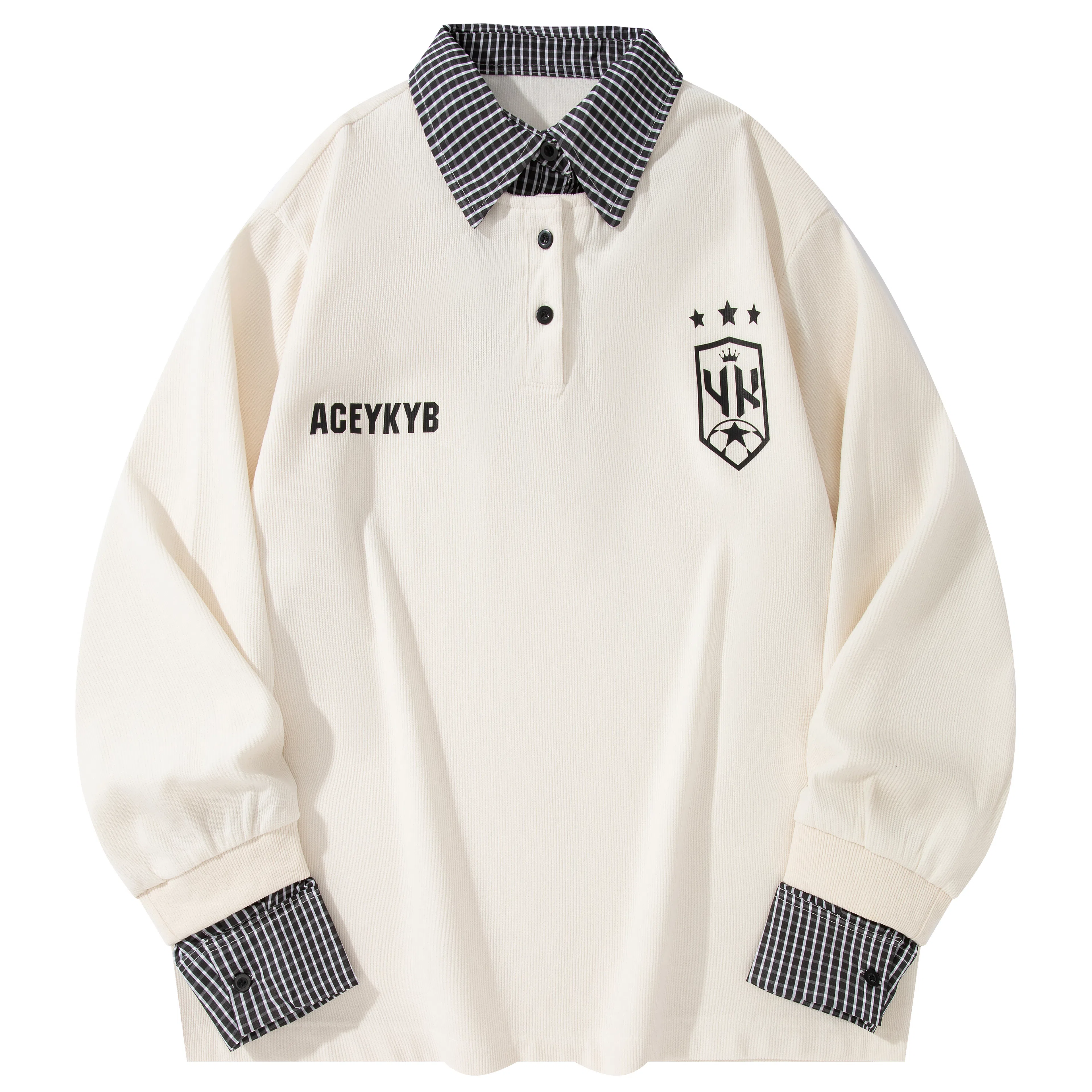 YK&YB x Huang Zitao Polo Collar Sweatshirt