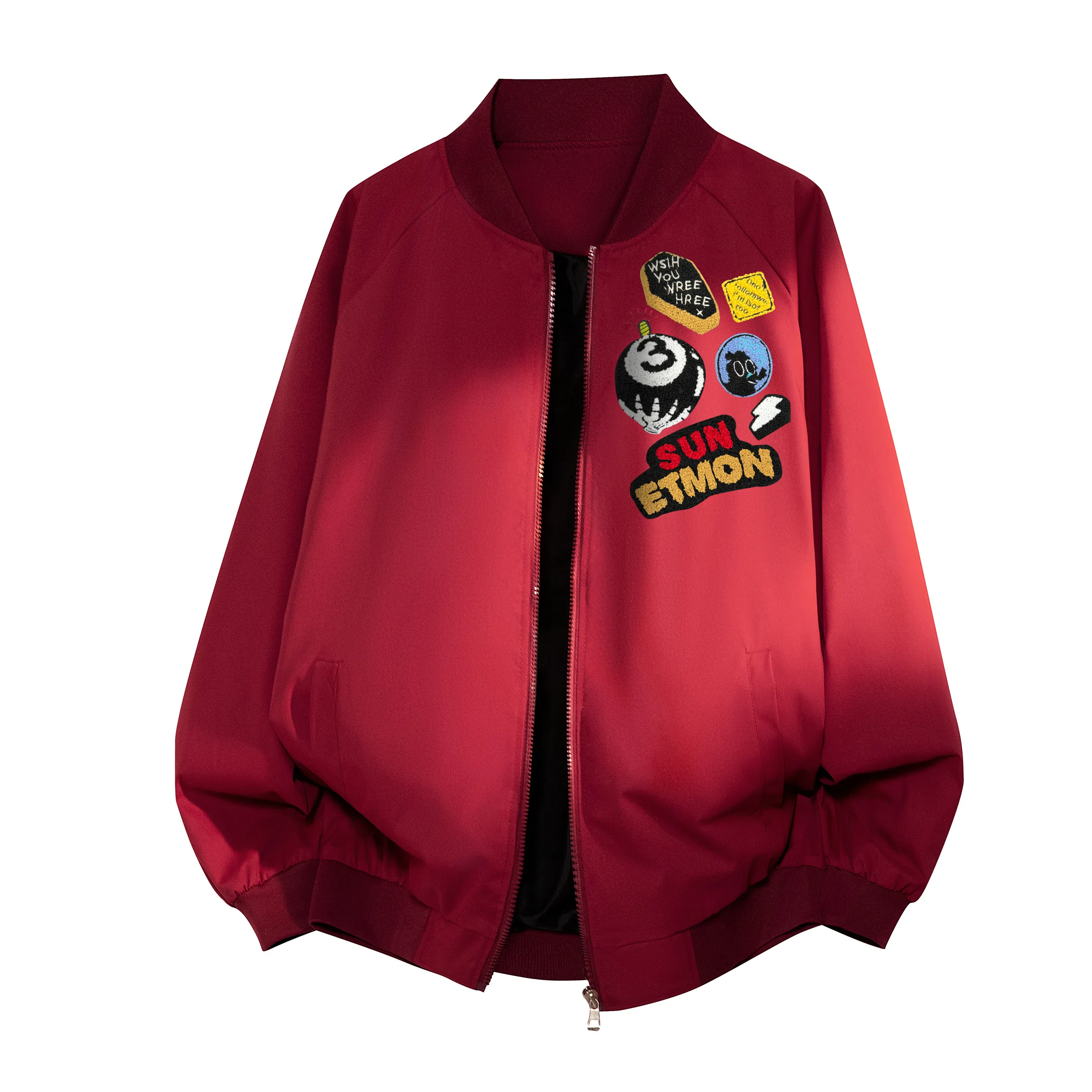 SUNSETMONENT Cleanfit Bomber Jacket