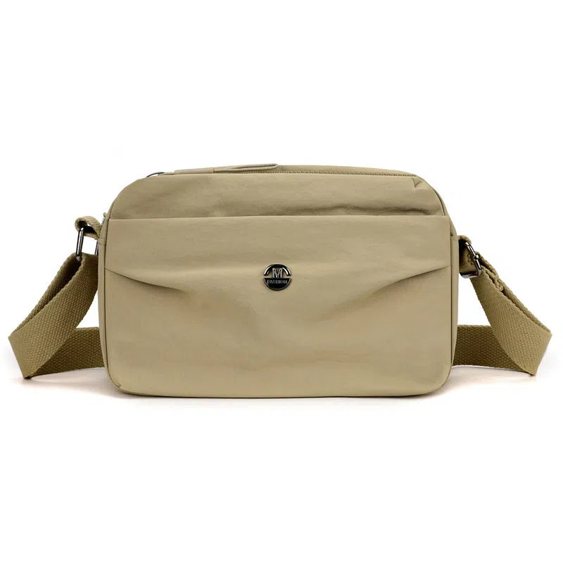 老人头 百搭休闲通勤枕头包轻便实用运动骑行 织物 斜挎包 女款 多色