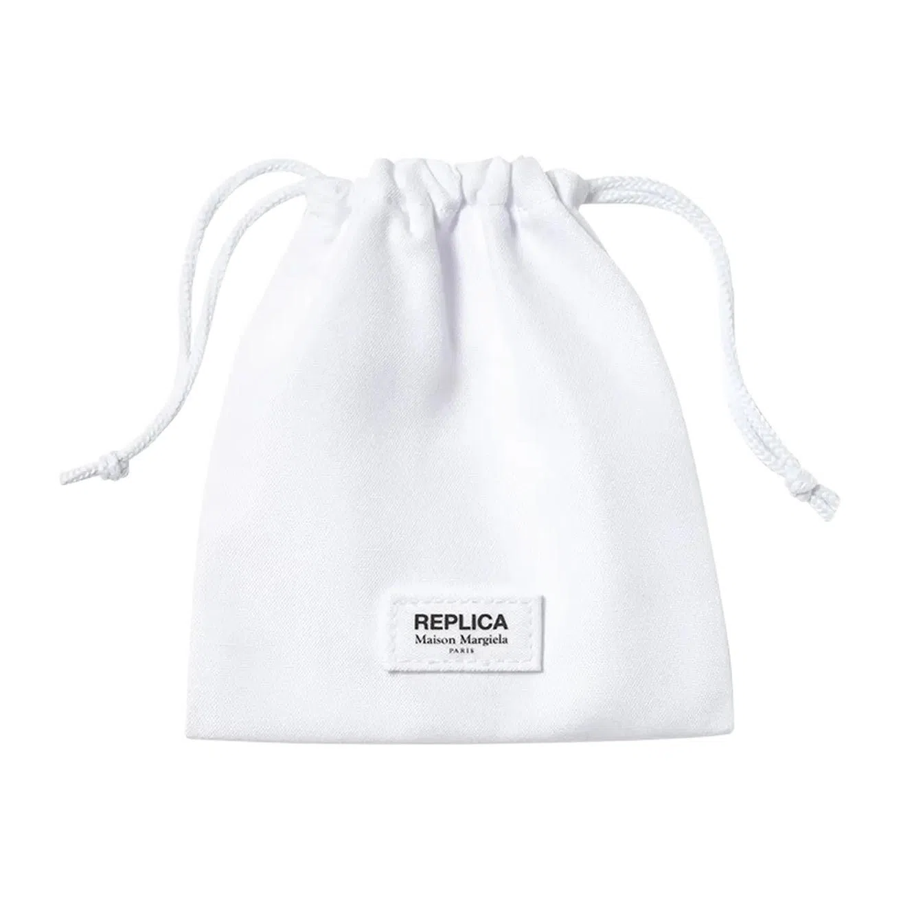 Maison Margiela Drawstring Bag White