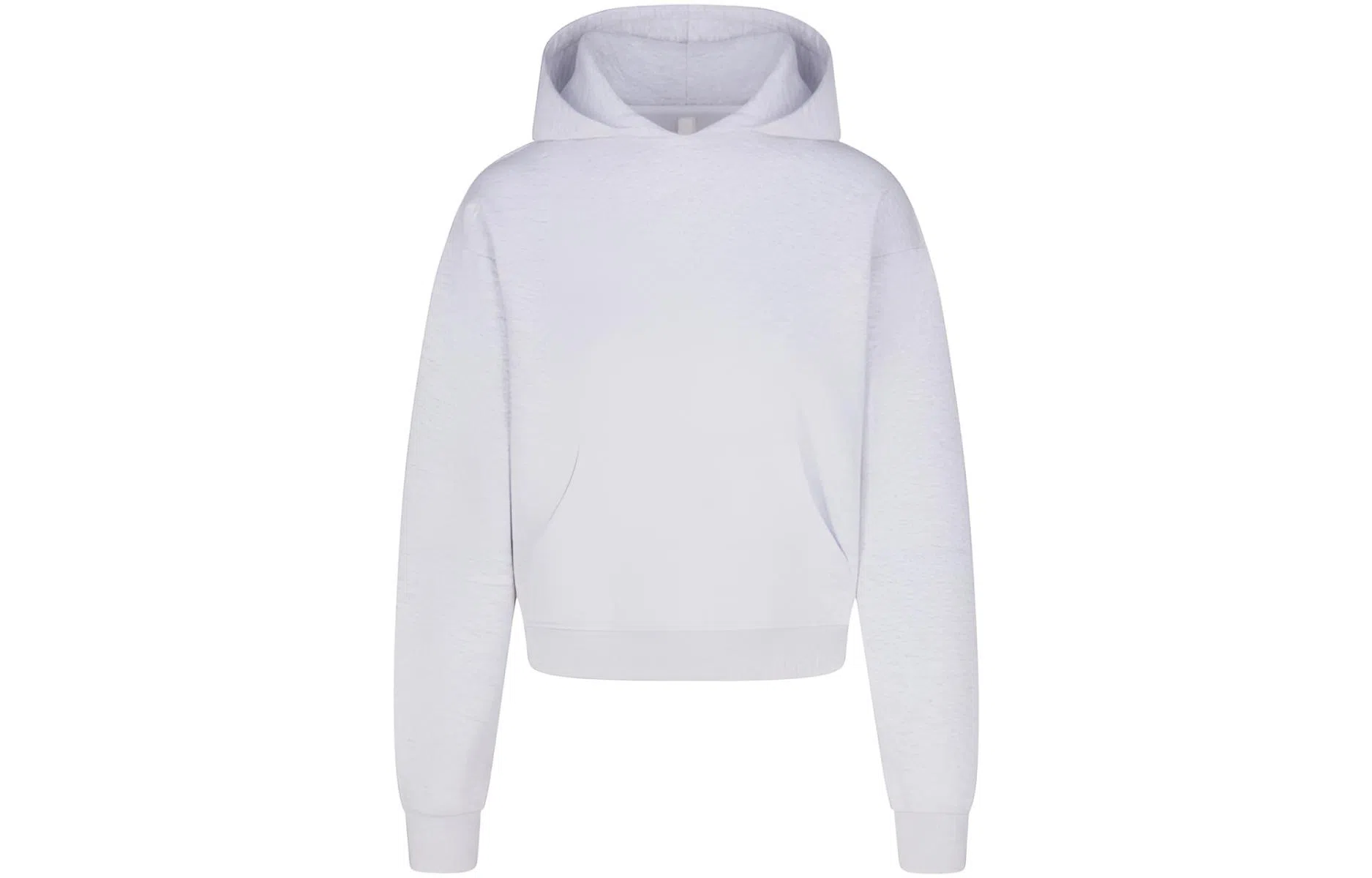 SKIMS Cotton Fleece Classic Hoodie Light Heather Grey