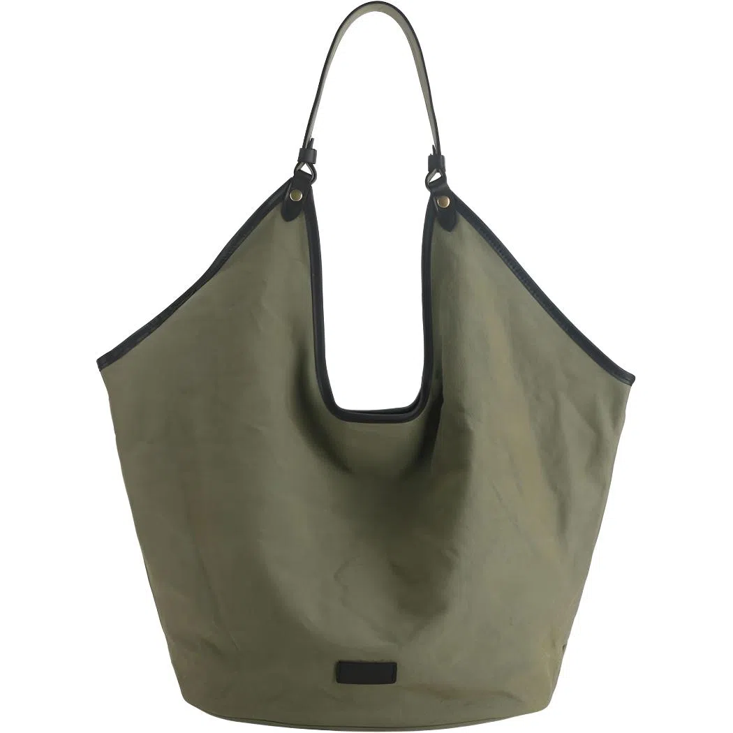 VANDEE Striped Tote Bag