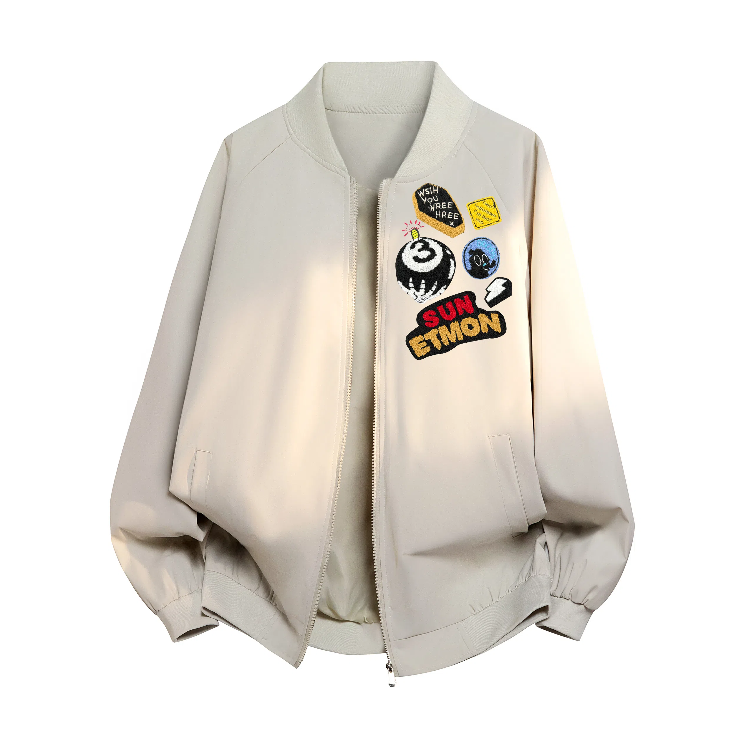 SUNSETMONENT Cleanfit Bomber Jacket