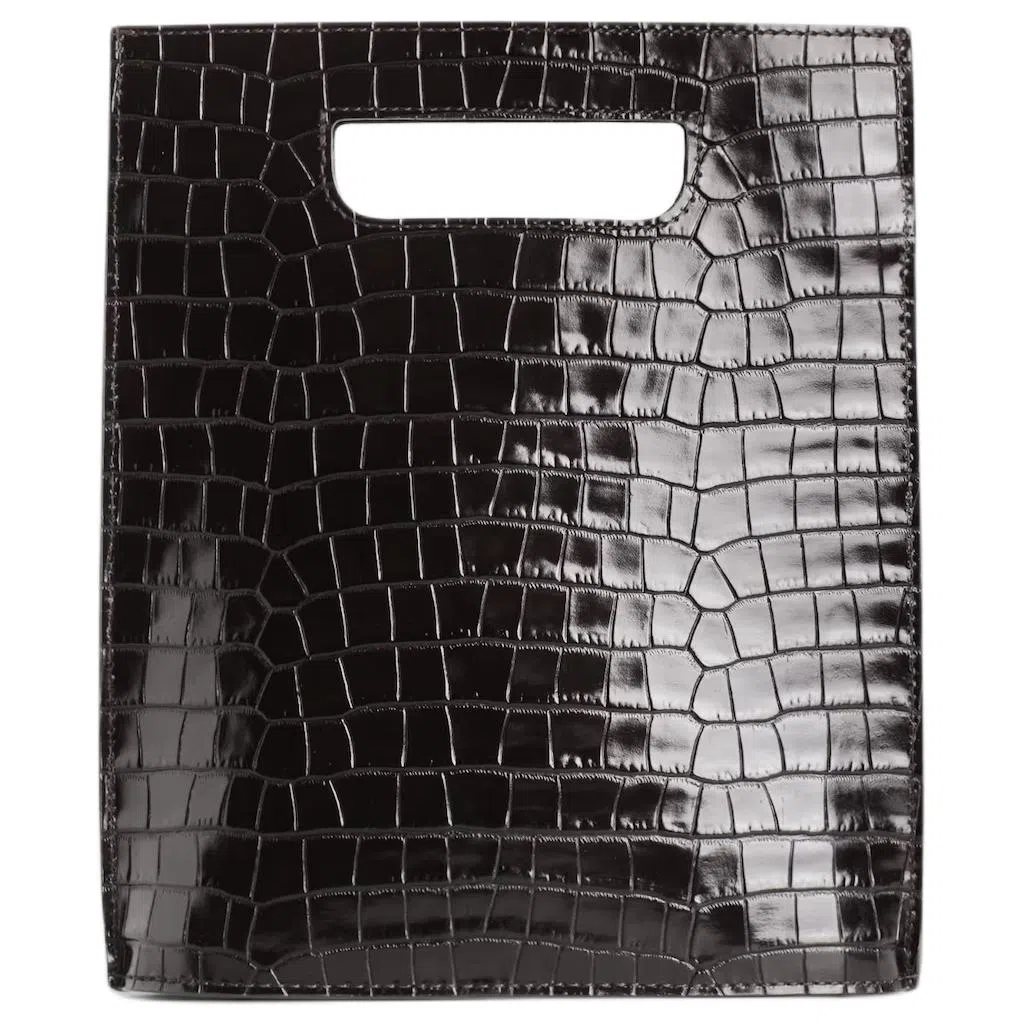 COS Folio Mini Shoulder Bag Brown