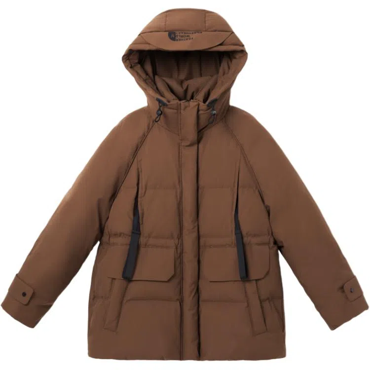 鸭鸭 时尚休闲外套保暖百搭简约舒适潮流羽绒服 女款