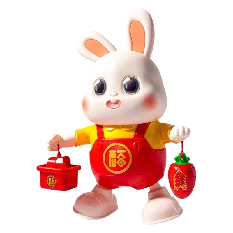 锦象鹤 跳舞小福兔 电子玩具