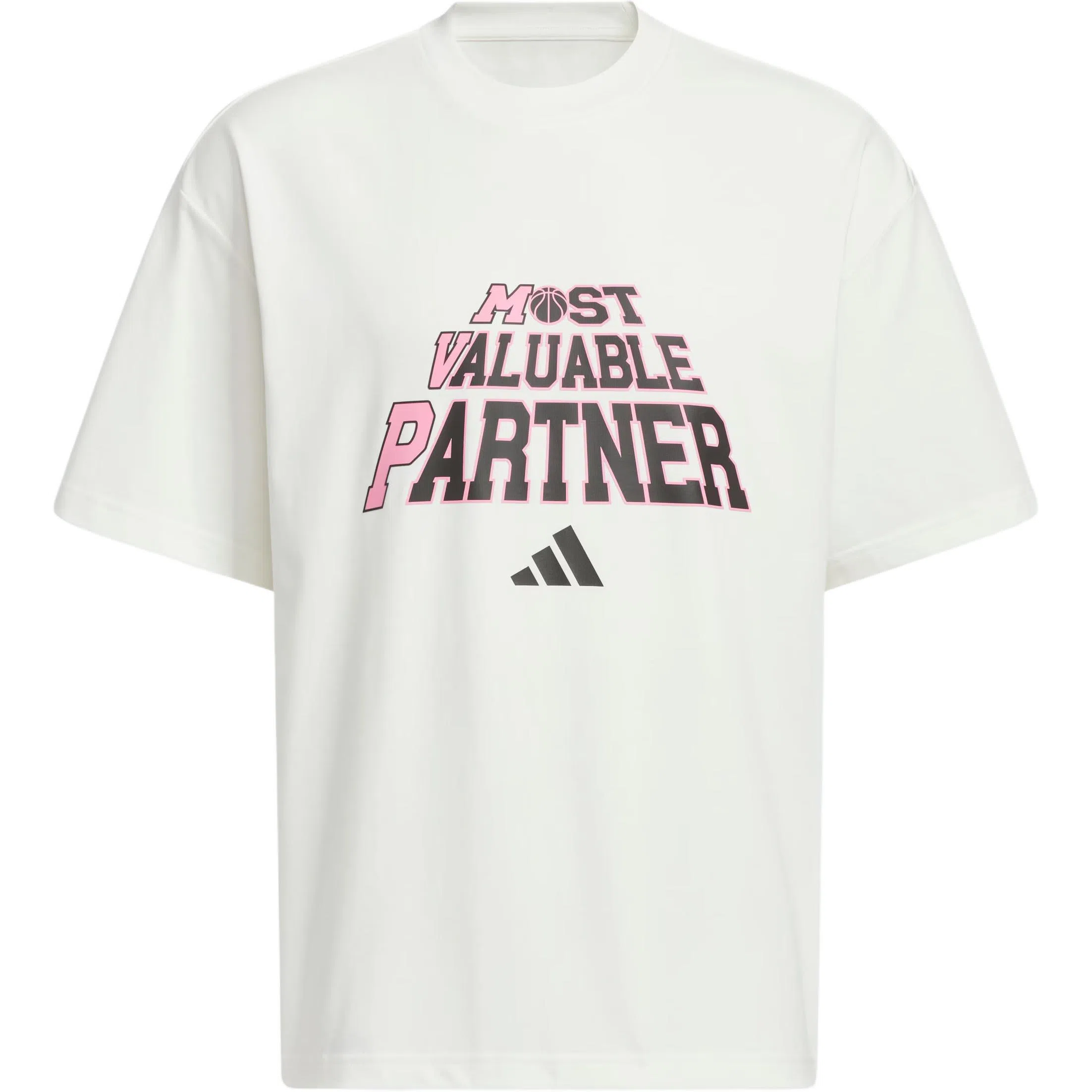 adidas BASKETBALL SS25 SLOGAN T-SHIRT T