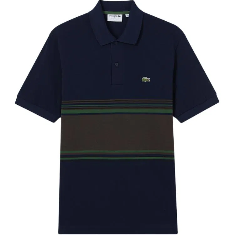 Lacoste Striped Polo Shirt