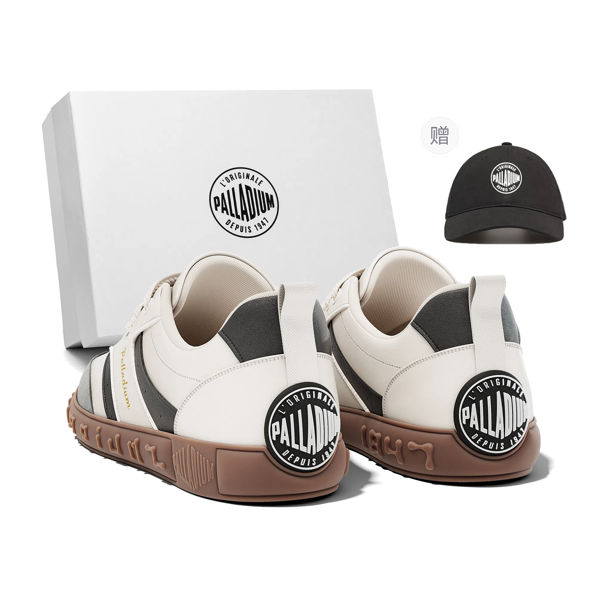 Palladium Note Sneakers Classic Round Logo
