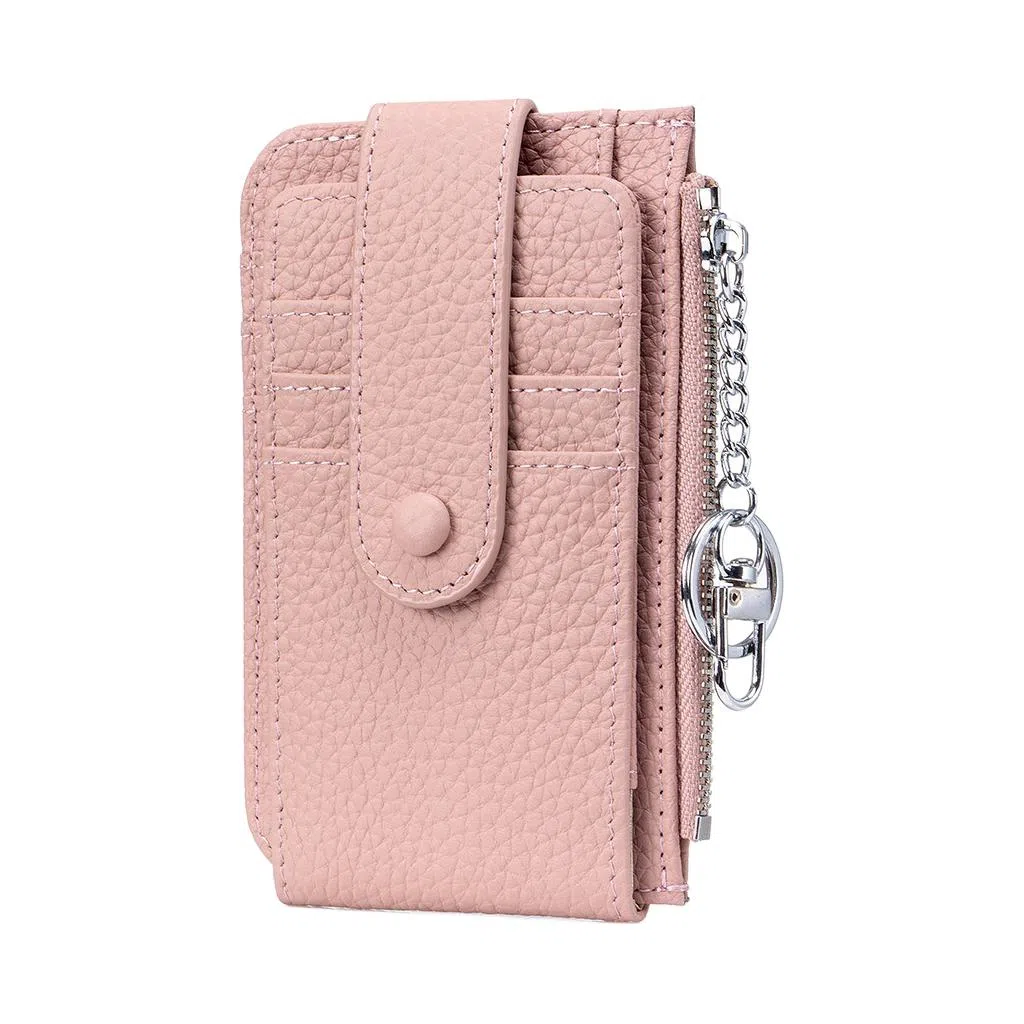 掐尖 小众设计多卡位纯色 头层牛皮 卡包 常规 男女同款情侣款 多色