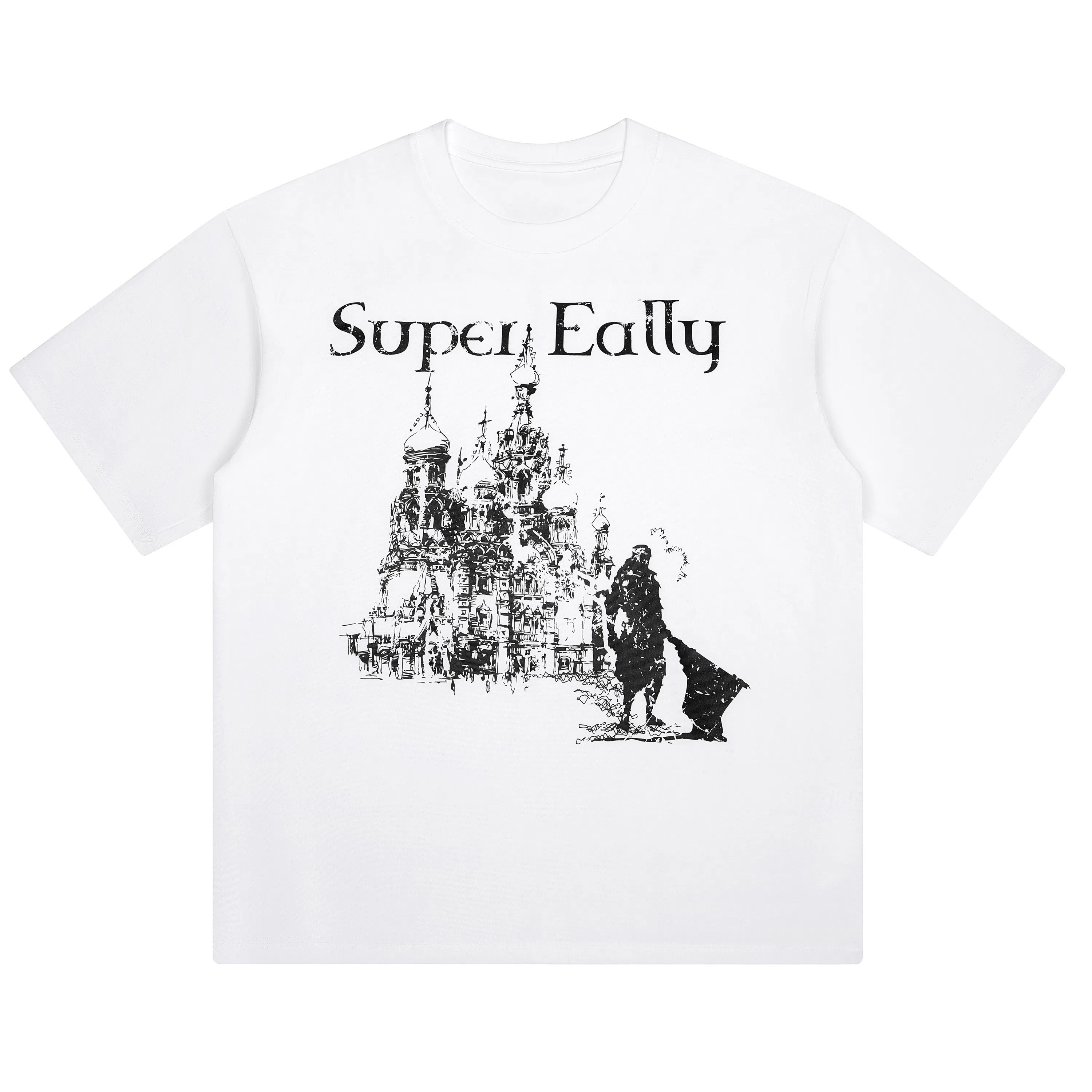 SUPEREALLY Castle Clock Tower Tee
