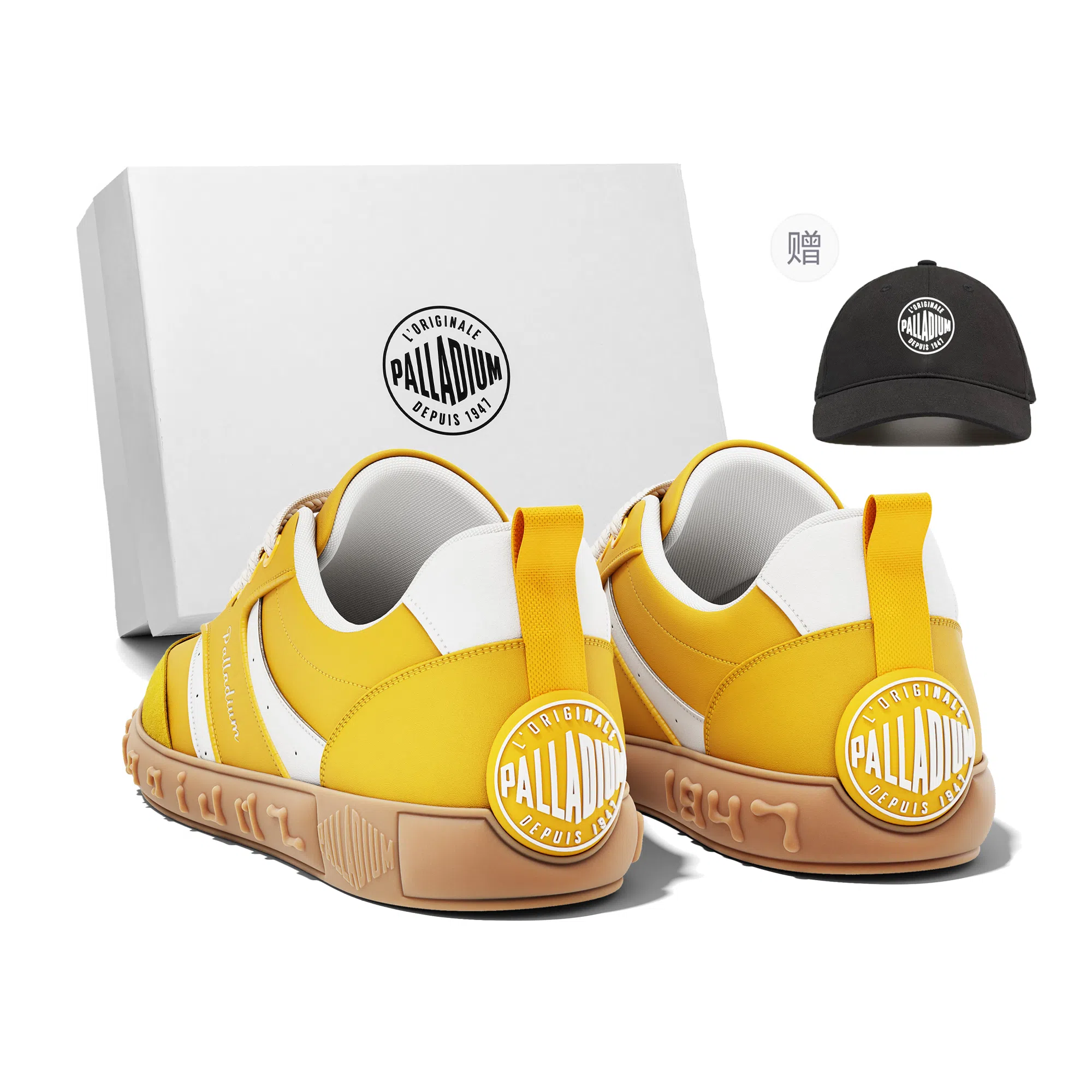 Palladium Note Sneakers Classic Round Logo