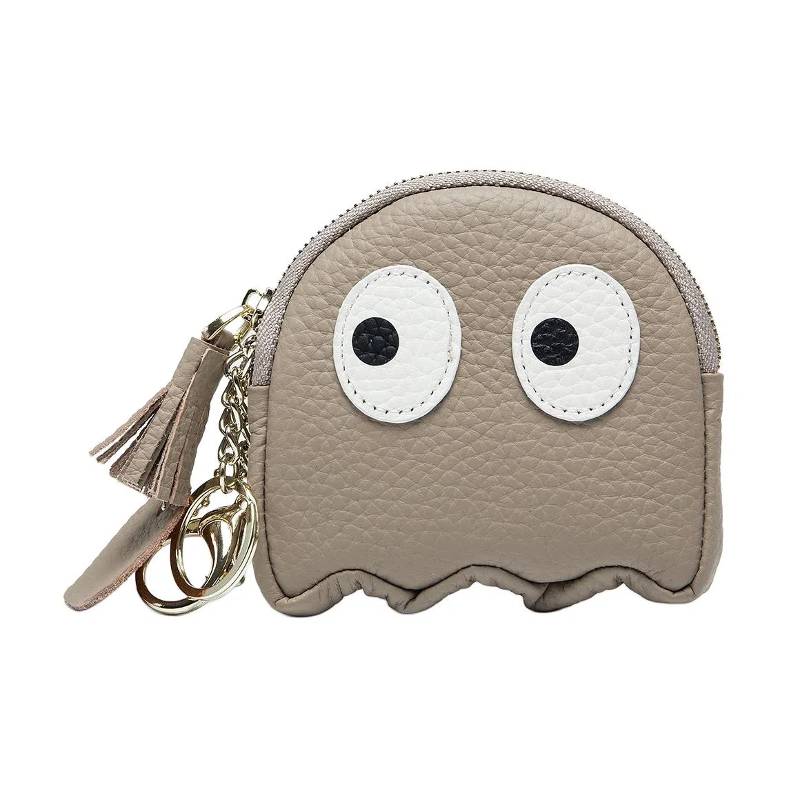 掐尖 创意卡通可爱拉链钱袋真皮硬币包小众设计软皮钥匙包卡包 头层牛皮 零钱包 女款 多色