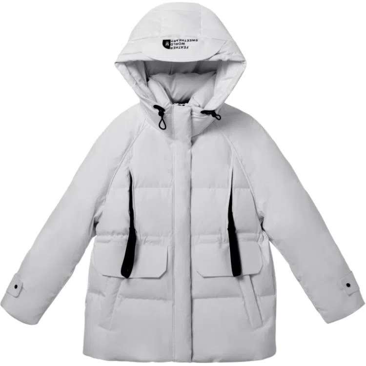 鸭鸭 时尚休闲外套保暖百搭简约舒适潮流羽绒服 女款