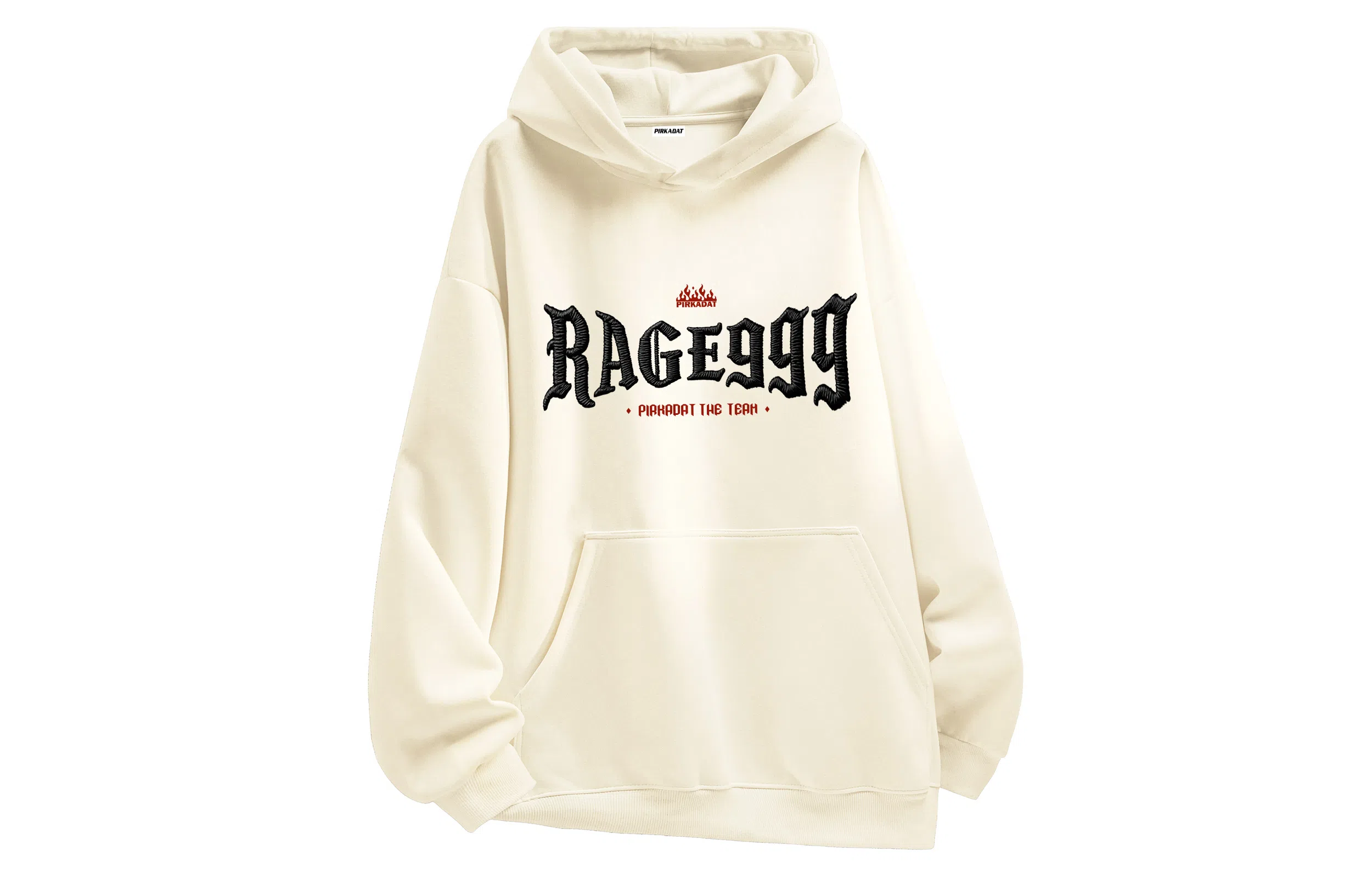 Pirkadat Basic Embroidered Hoodie