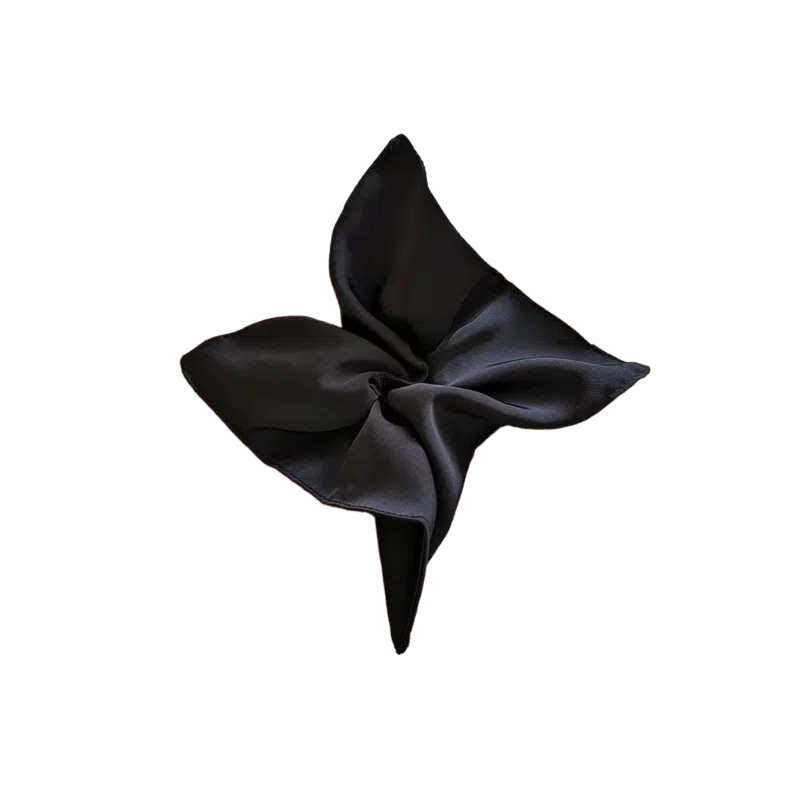 希铃 韩系方巾高级氛围感大气超大 布艺 发圈 女款