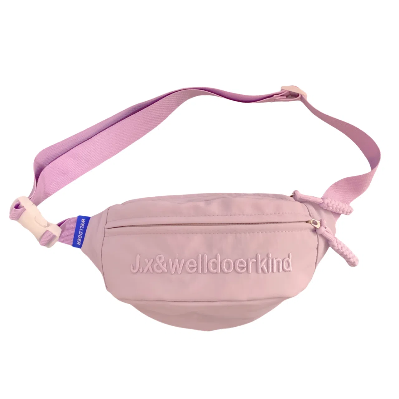 捷朗仕 简约休闲防泼水百搭 涤纶（聚酯纤维） 胸包 常规 男女同款情侣款 米白色/黑色/紫色/黄色/蓝色/粉色