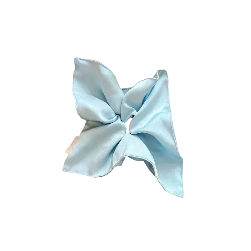 希铃 韩系方巾高级氛围感大气超大 布艺 发圈 女款