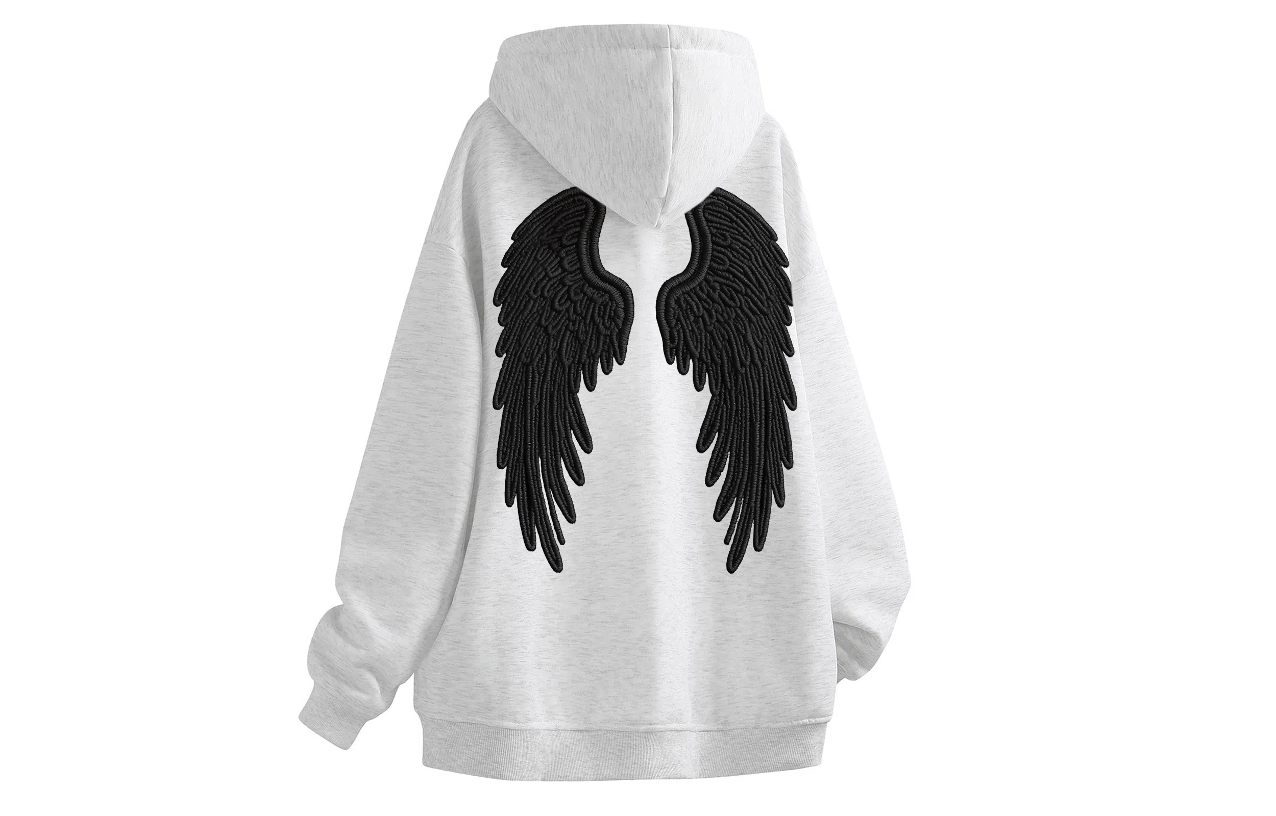 Pirkadat Vintage Angel Wings Hoodie