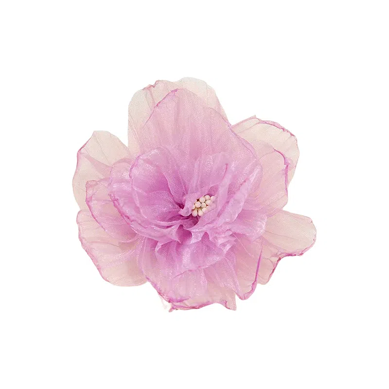 蒙妮 森系温柔风氛围感山茶花 布料 发夹 女款