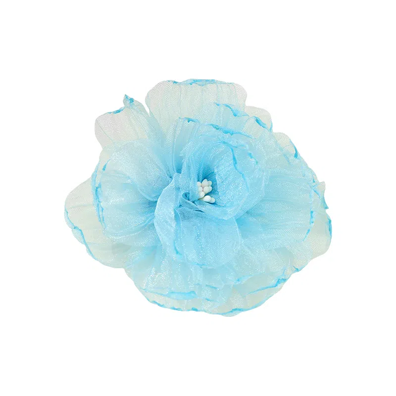 蒙妮 森系温柔风氛围感山茶花 布料 发夹 女款