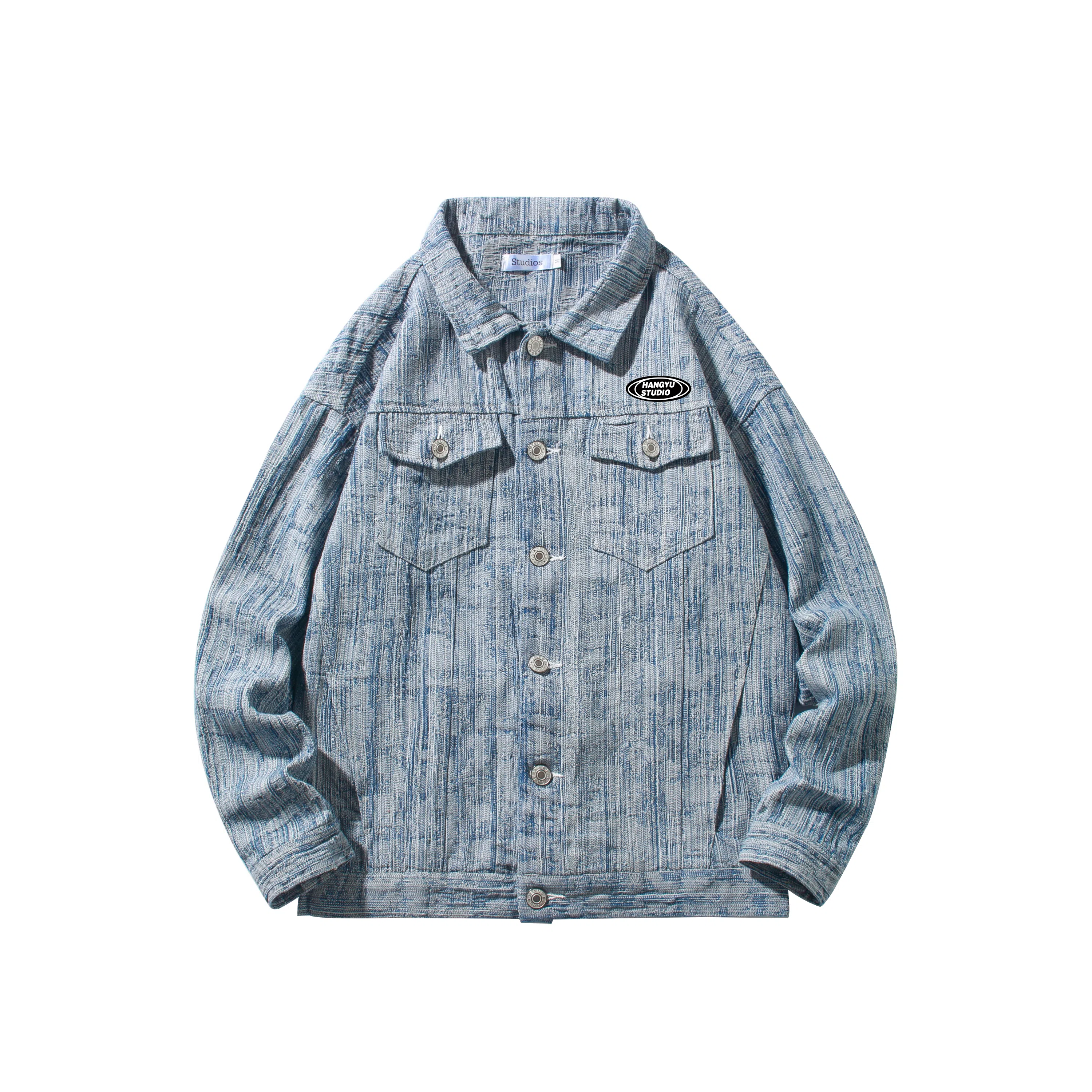 HANGYU Vintage Denim Jacket