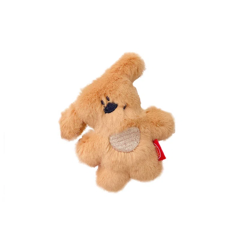 祎步康 潮玩公仔歪头狗狗包包小狗玩偶钥匙卡通 毛绒 挂件 男女同款情侣款