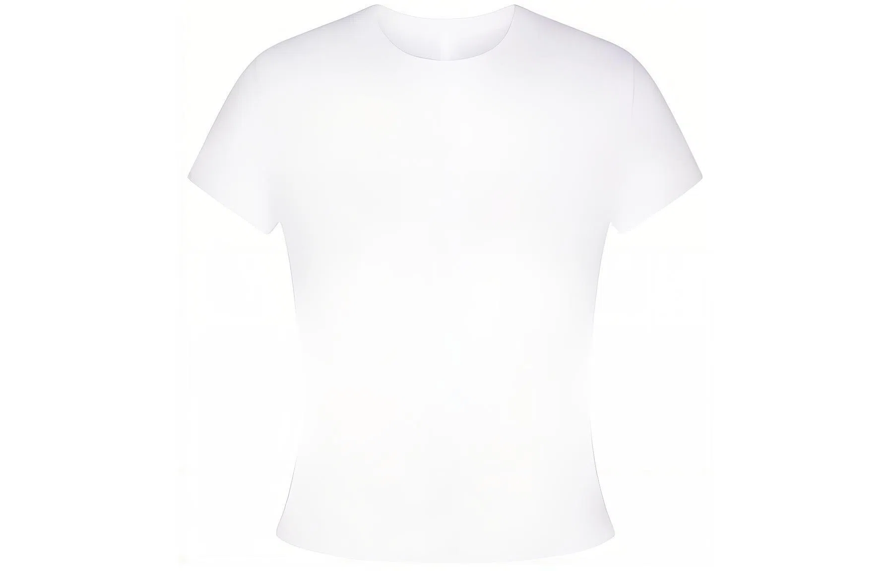 SKIMS Worn In Jersey T-Shirt Snow