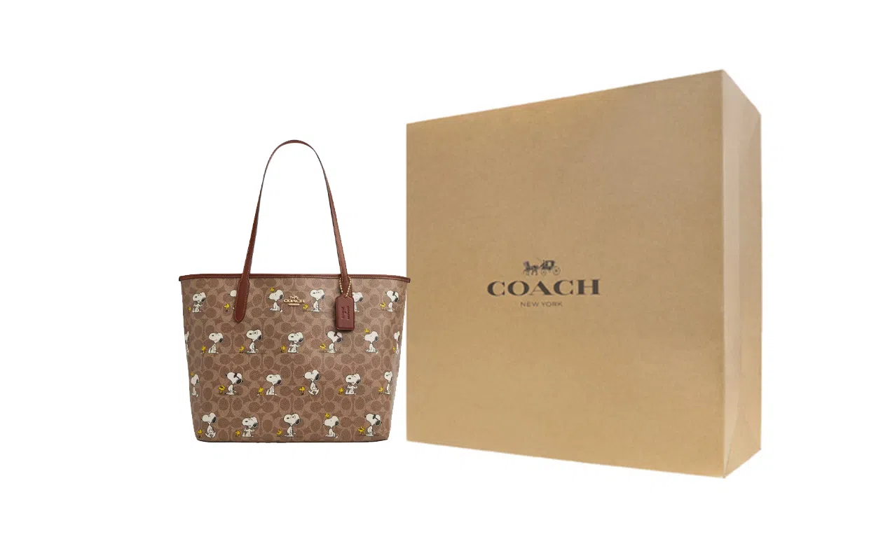 COACH x Peanuts Snoopy City 33 Tote