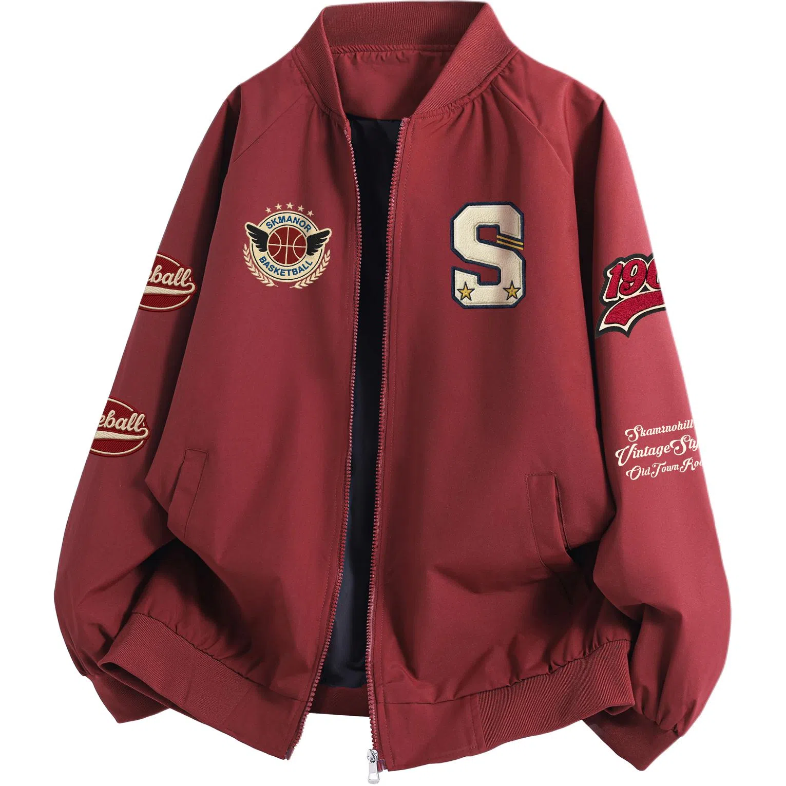 s.k. manor hill Logo