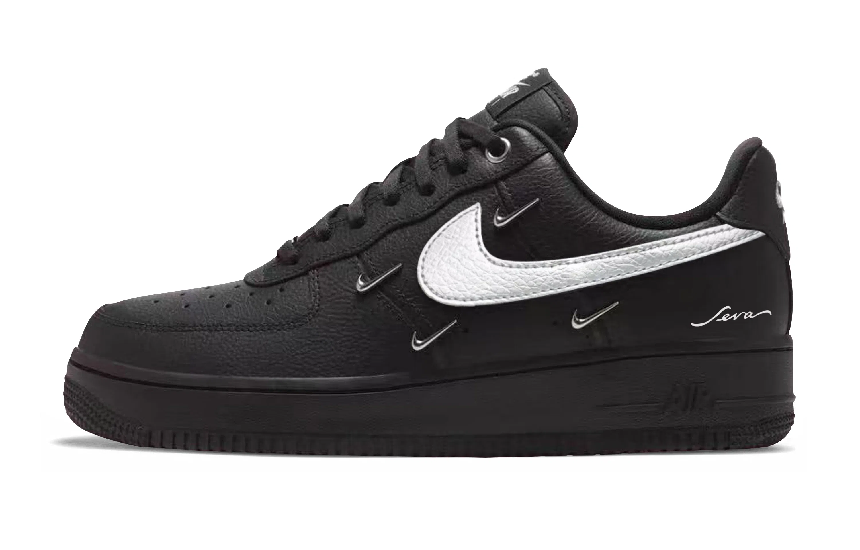 Nike Air Force 1 Low Black Silver