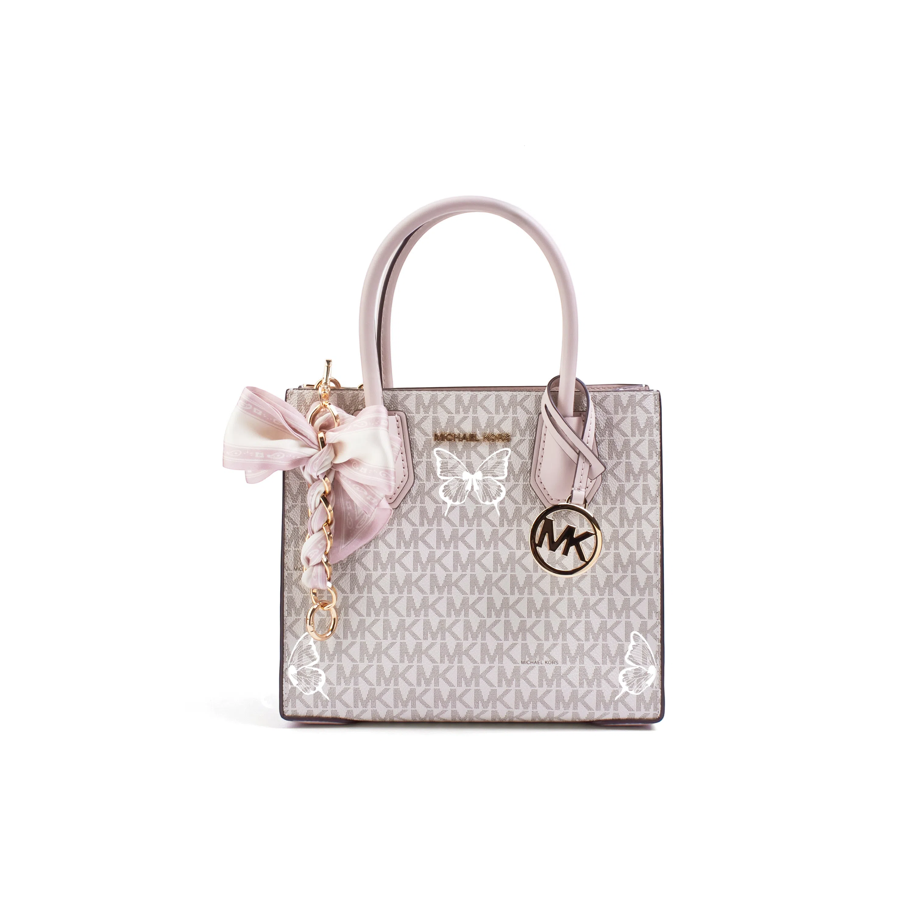Michael Kors Idor Butterfly Bow Medium Pink